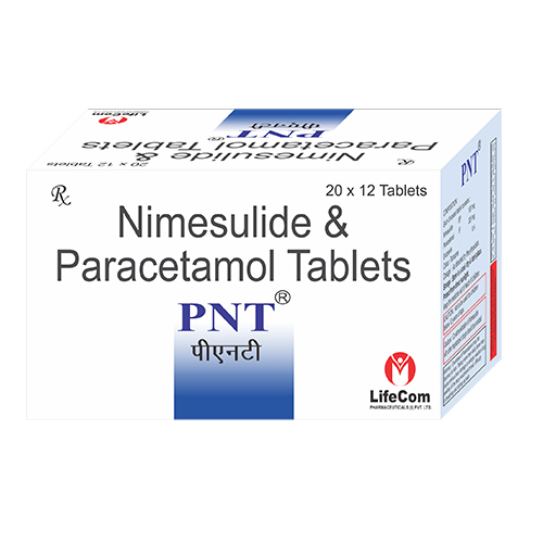 Nimesulide And Paracetamol Tablets