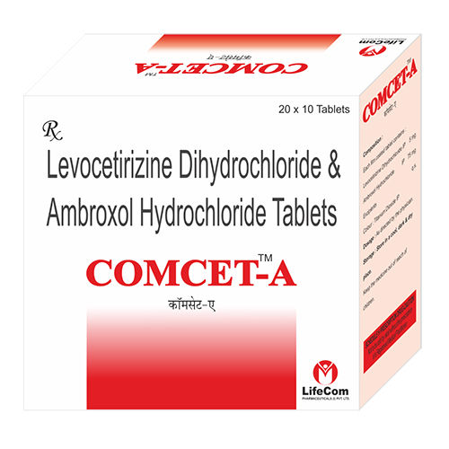Levocetirizine Dihydrochloride And Ambroxol Hydrochloride Tablets