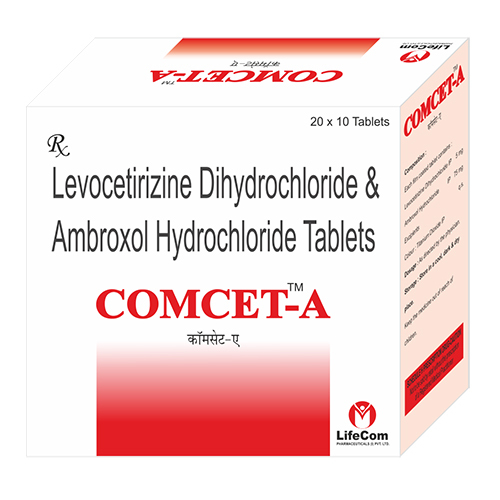 Levocetirizine Dihydrochloride And Ambroxol Hydrochloride Tablets