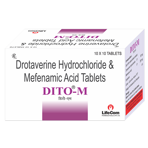 Drotaverine Hydrochloride And Mefenamic Acid Tablets