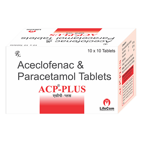 Acp Plus Aceclofenac And Paracetamol Tablets