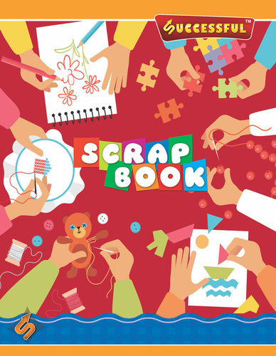 Scrap Book - Soft Cover , 5000 Quantity, Perfect for Creative Projects and Organized Record Keeping