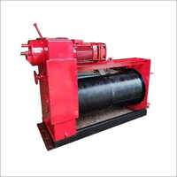 Red 10 Ton Electric Rope Winch