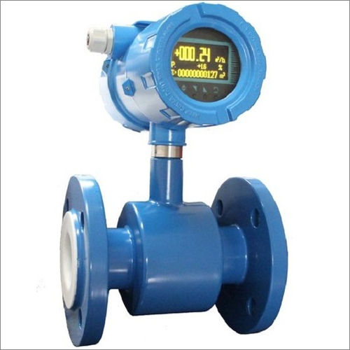 Blue Electromagnetic Flow Meter