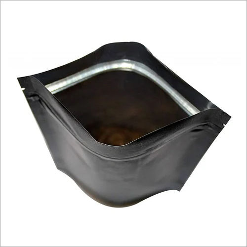 Black Ldpe Stand Up Pouch