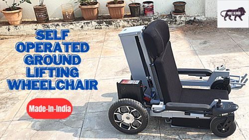 Ground Lifting Power Wheelchair