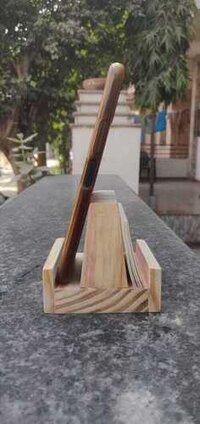 Pen Stand Wooden Holder