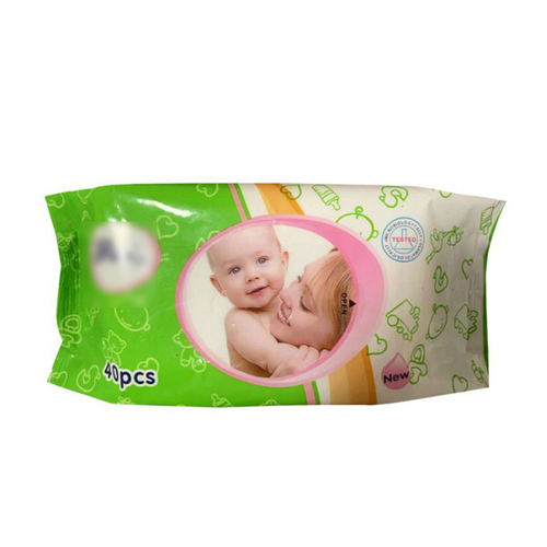 40pcs Baby wipes for delicate and sensitive skin safe ingredients