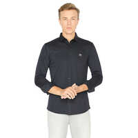 Mens Black Plain Shirt