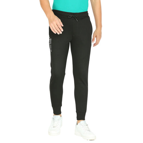 Mens Black Color Track Pants