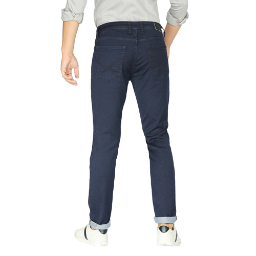 Mens Stone Slim Fit Solid Jeans
