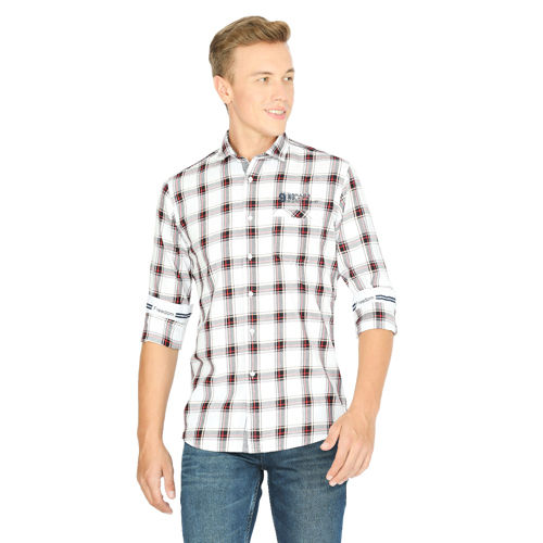 Mens Checked Casual Shirt