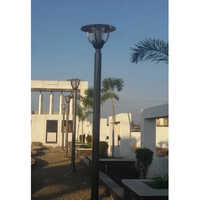 Black Modern Post Top Luminaires Light