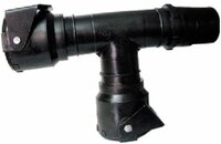 Sprinkler Tee Welded (ep) - Agricultural Hdpe Material, Size 63 Mm To 110 Mm | Versatile Pipe Connectivity & Efficient Water Distribution