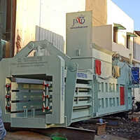 Automatic Horizontal Paper Baler Machine - Force: Hydraulic