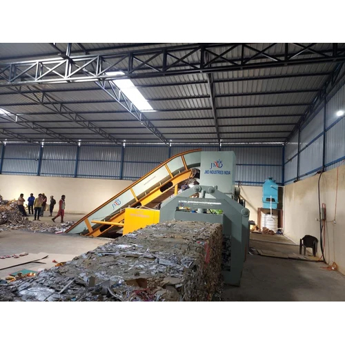 Cardboard Horizontal Baling Machine