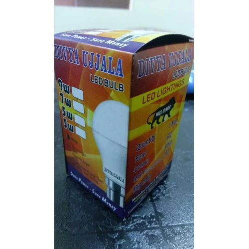 Corrugated Packaging Boxes Divya Ujala Led Bulb