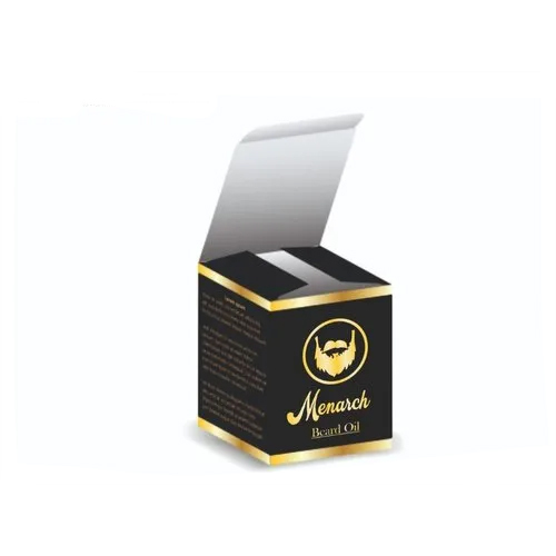 Menarch Beard Oils Packaging Box