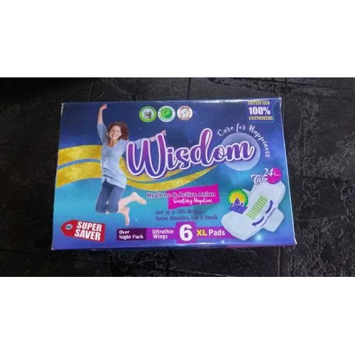 Wisdom Sanitary Napkins Box