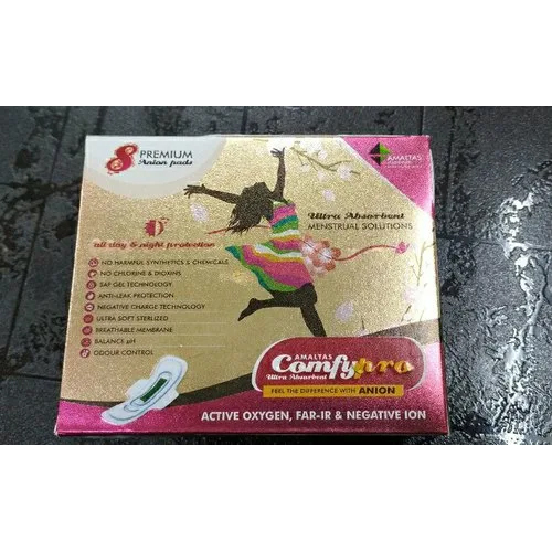 Comfypro Duplex Sanitary Napkin Packaging Box