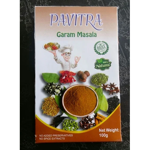 Spice Packaging Paper Box
