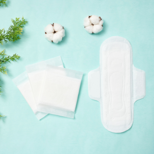 Biodegradable Cotton Sanitary Napkins (OEM/ODM)