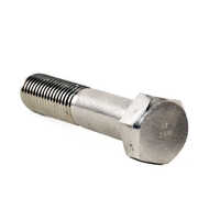 Astm A193 Gr B8b8m Half Threaded Bolt - Stainless Steel, Various Sizes Available, Silver Finish, Suitable For Industrial Applications