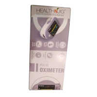 Fingertip Pulse Oximeter - Plastic, Digital Display, High Spo2 Resolution, High Accuracy | Audio Alarm, Battery Powered