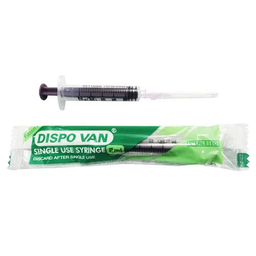 Disposable Syringes Ribbon Pack, Size: 20 ml, for Hospital at best