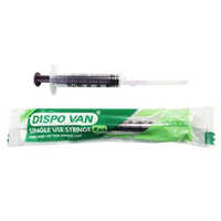 2 Ml Disposable Syringe - Stainless Steel Needle, Single Use, Disposable | Ideal for Hospitals, Clinics, and Home Care Applications