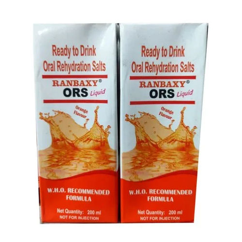 200 ml Ranbaxy Orange Oral Rehydration Salts