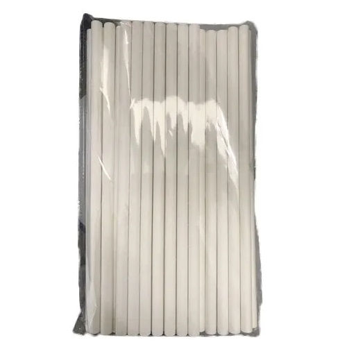 White Plain Paper Straw