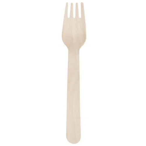 Plain Wooden Fork
