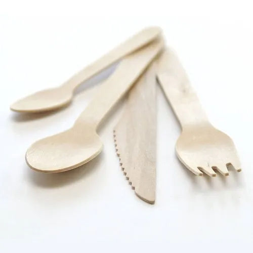 Hotels Wooden Cutlery Kit