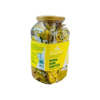 Sanifast Herbal Hand Sanitizer Sachets Jar