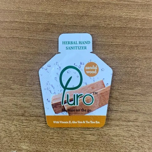 Sandalwood Hand Sanitizer Sachets