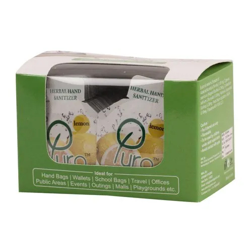 50 Sachets Herbal Hand Sanitizer Box