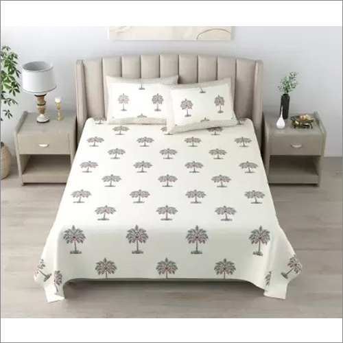 Printed King Size Bedsheeet