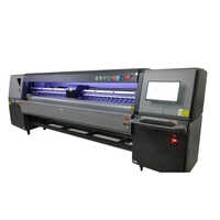 Semi-automatic Konica 512i Flex Banner Printing Machine