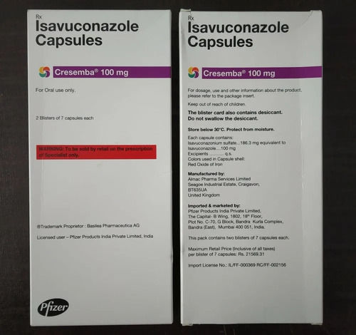 Cresemba 100mg Capsule