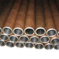 Industrial Pre Honed Tube - Stainless Steel, Round Shape, Brown Color | Galvanized Finish, Rubber Pipe Cap End Protector, Industrial Use