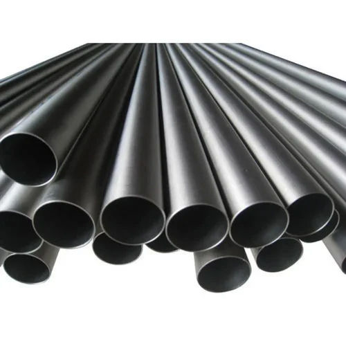 Round Black Stainless Steel Tube