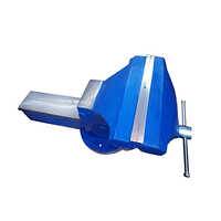 Cast Iron Bench Vice - Stainless Steel, Fixed Base, Industrial Use, Steel Handle, Various Sizes Available, Warranty Included