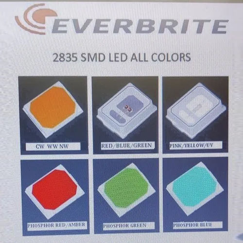 0.5w 2835 3V 150mA Yellow Everbrite SMD LED