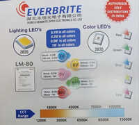 2835 9v 100ma 1w Blue Everbrite Smd Led Application: Lighting