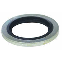 Black Metal Bonded Seal