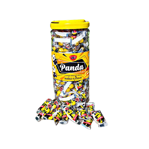 Soft Panda Coated Mango Flavour Biscuit Balls
