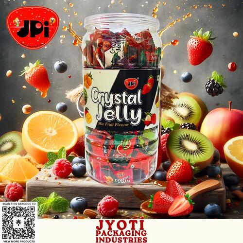 Litchi Flavour Crystal Jelly Pack Size Customized at Best Price in Indore Jyoti Packaging