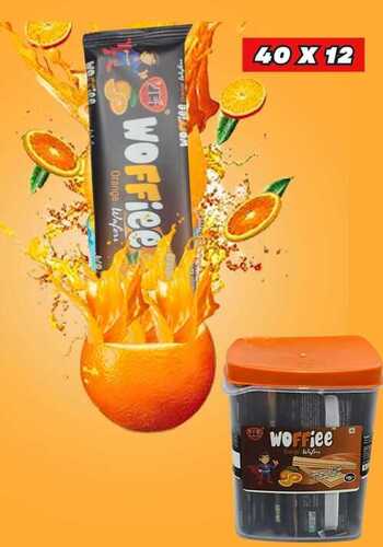 Woffiee Orange Wafers Pack Size: Customized