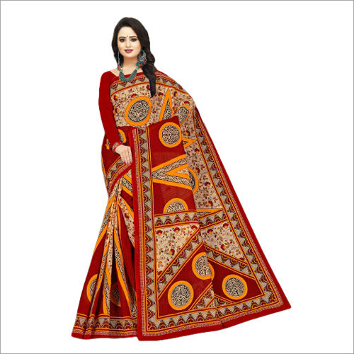 Buy GARIYA Self Design Kanjivaram Cotton Silk Red Sarees Online @ Best  Price In India | Flipkart.com